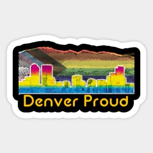 Denver Pride -Pan Sticker